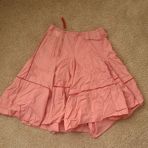 Marithe Francois Girbaud Coral A-Line Skirt